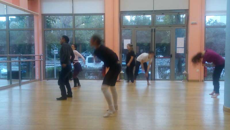 D.D.Dancedisability Αθήνα στην σχολή Εν Ροή 2/12/2017