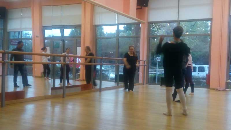 D.D.Dancedisability Αθήνα στην σχολή Εν Ροή 2/12/2017